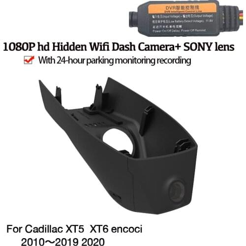 Car DVR Wifi Video Recorder Dash Cam Camera For For Cadillac XT5 XT6 encoci 2010~2019 2020 Night Vision high quality hd 1080P