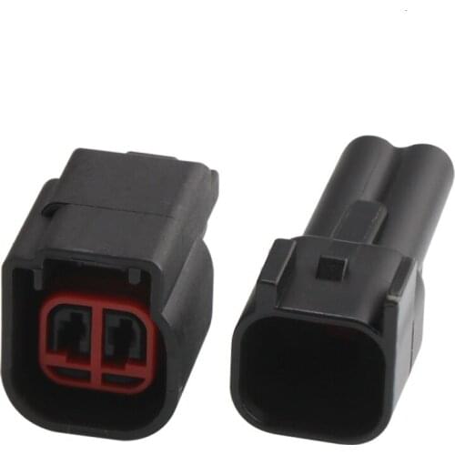 Free shipping 200 Sets 2 Pin Fuel Injector Electrical Connector Plug DJ7023H-1.5-11/DJ7023H-1.5-22