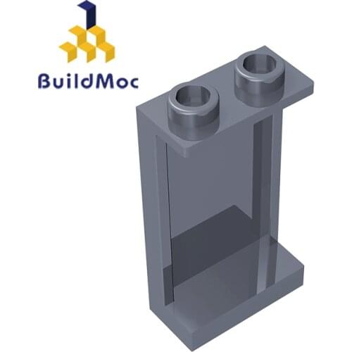 BuildMOC 87544 Panel 1 x 2 x 3 with Side Supports - Hollow Studs For Building Blocks Parts DIY Educa