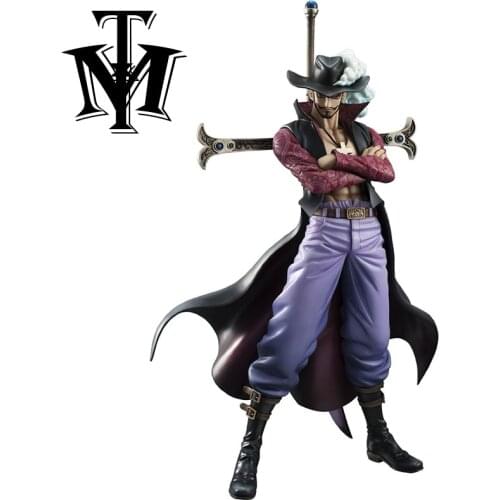 Anime One Piece Action Figure Hawk Eye Doll Model Assembled Gift Hot Kids Toy Dracule Mihawk Figurine Collectibles Brinquedos