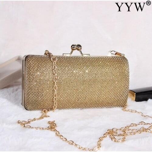 Elegant Women Clutch Bag Evening Bag With Rhinestone Exquisite Design For Women Ladies Wedding Party Women Small Wallet Clutches
