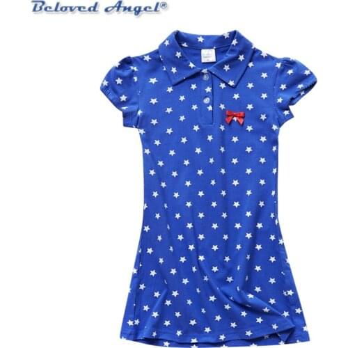 Girl Princess Lantern Sleeve Dress Summer Wedding Birthday Party Dresses For Girls Children Costume Girls Cotton Dresses