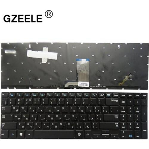 GZEELE Russian Laptop keyboard for Samsung 880Z5E 870Z5E 770Z5E 780Z5E 670Z5 670Z5E RU backlit keyboard layout 680Z5E black new