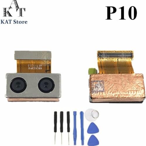1Pcs Back Rear Camera Module Flex Cable For Huawei Ascend P6 P7 P8 P9 P10 P20 Pro Lite Plus Big Camera Replacement Gift Tools