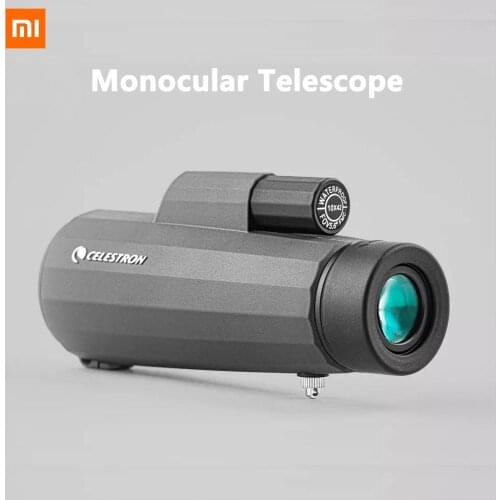 YOUPIN CELESTRON Monocular Telescope Portable High-end Optical Lens Group Wide Angle HD IP7 Waterproof Multilayer Green Film