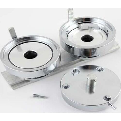 Multi-size Badge Mould Aluminum Slide Rail Mould Tinplate Badge Making Equipment Manual DIY