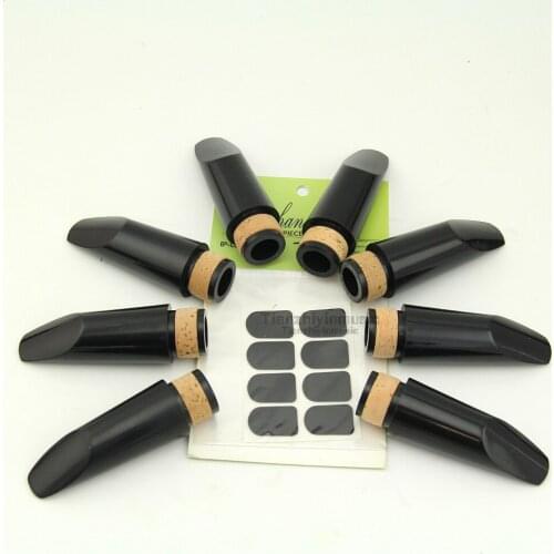 New-8-pcs-clarinet-mouthpiece-brilliant-sound-key-Bb-Dental-pad