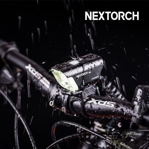 NEXTORCH 700 Lumens Bike Light with Remote Pressure Switch 160 Degree Wide 100 Meter Waterproof Bicycle Flashlight Torch B20