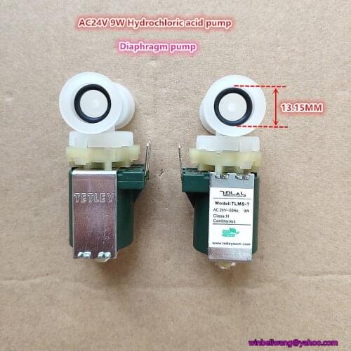 Brand new 24V 9W solenoid pump Acid-resistant diaphragm pump corrosion resistance AC pump