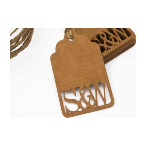 Personalized Wedding Favour Tags Gift tags wishing tree Vintage Rustic baby shower Birthday favor Blank Cards Scrapbook