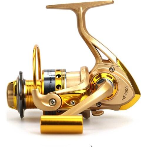 Hole SALE Pre-Loading Spinning Wheel 12 BB Gear Ratio 5.5:1 1000-3000 4000-7000 Series fake bait Fish line Wheel