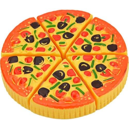 Cutting Plastic Kids Children Food Pretend Play Educational Baby Pizza Toy
