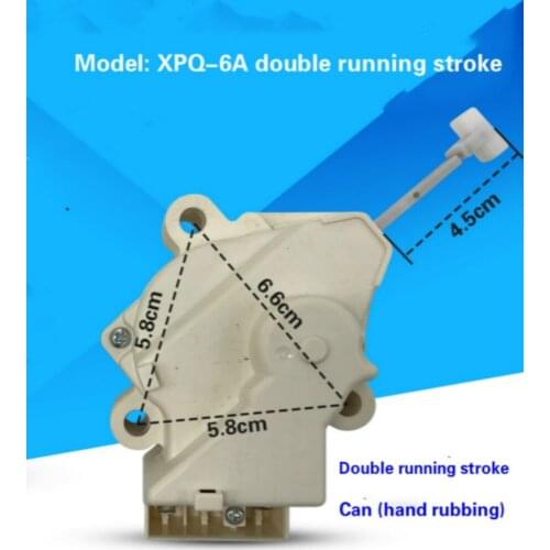 Tractor Drain valve Motor double stroke XPQ-6A for Haier automatic washing machine