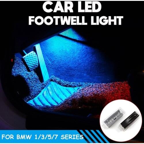 Car Interior Footwell Light LED Ambient Light Lamp For-BMW 1/3/5/7 Series F20 F30 F35 F10 F11 F01 F02 X1 X3 X4 X5 X6 F25