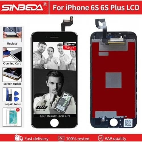 AAA Grade LCD For iPhone 6S 6S Plus LCD Display With 3D Touch Digitizer Assembly Replace For iPhone 6S A1633 A1688 Display