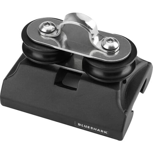 22mm Aluminum Traveler Track Car Marine Sailboat Hardware 75*57.6*25.4mm 1528