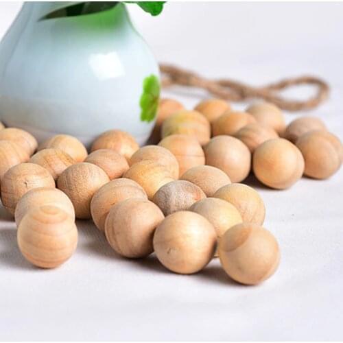 50 pieces of natural cedar wood pest insect repellent wood ball wardrobe clothes drawer anti-mite insects