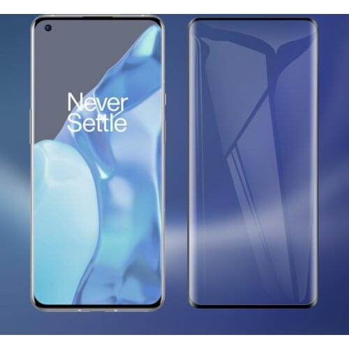 For OnePlus 9 OnePlus9 Pro 5G 9H Hardness 3D Full Cover Slim Toughened Curved Tempered Glass Film Screen Protector Guard