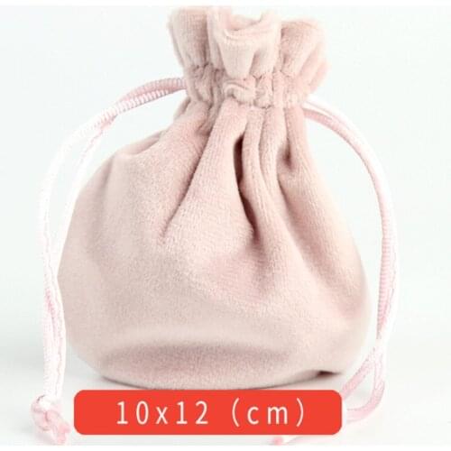 High Quality Flannel Jewelry Bag Travel Organizer Drawstring Small Cloth Bag Kit Fu Bag Jewelry Gift Wen Wan Bag Wholesale Price