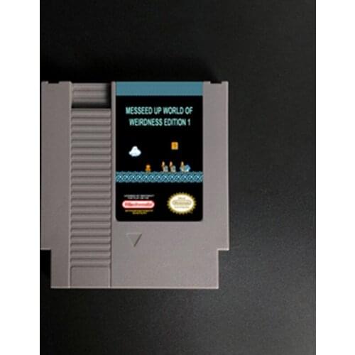 Messeed Up World of Weirdness Edition 1 or 2 or 3 - 72 pins 8bit Game Cartridge