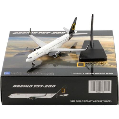 1:400 Alloy Collectible Plane JC Wings XX4398 Icelandair(National Geographic) Boeing B757-200 Diecast Aircraft Model Reg#TF-FIS