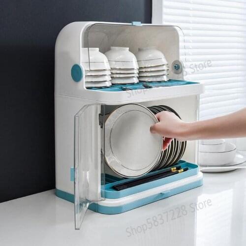 Kitchen Cupboard, Chopsticks, Storage Box, Cover, Tableware, Container, Dish, Dish, Drain, Storage Rack, Plastic Cupboard, House