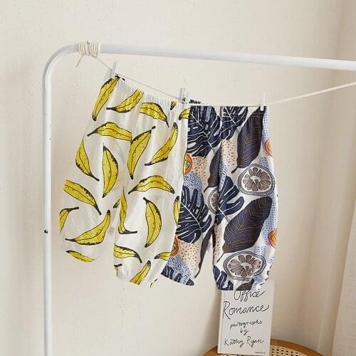 Summer Baby Girls Fashion Print Anti-mosquito Bloomers Pants Infant Kids Boys Lantern Pants Casual Breathable Trousers