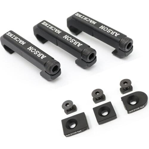 M-LOK WireGuide System Cable Management Arson Machine Introduces CNC Aluminum Anodization 3PCS/Pack