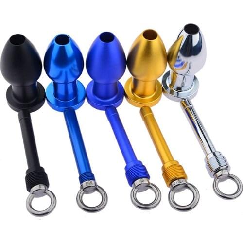 Metal Detchable Anal Plug Anus Cleaning Anal Toys Sex Toys For Women Men Couples Cleaner Butt Plug Female Masturbators Sex Shop