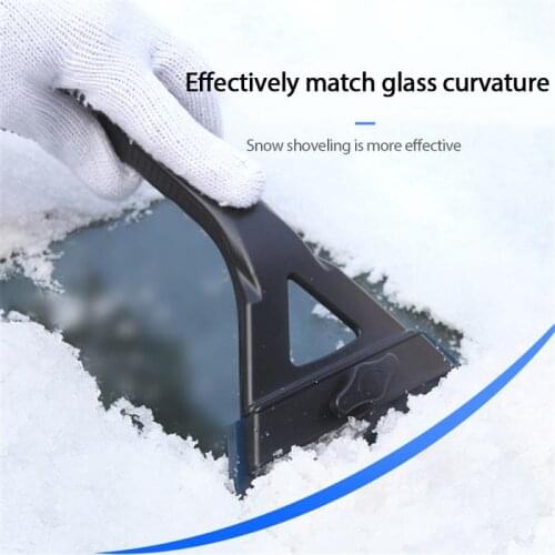 Multifunctional Adjustable Beef Tendon Snow Shovel Winter Snow Scraper Refrigerator Defrosting and Deicing Shovel Car Cleaning