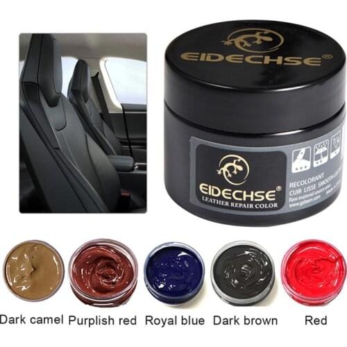 Multi-functional Oil Color Leather Repair Tint Cream Car Interior Seats Shoe Bag Sofa Restorer Cream Not Fade For Universal