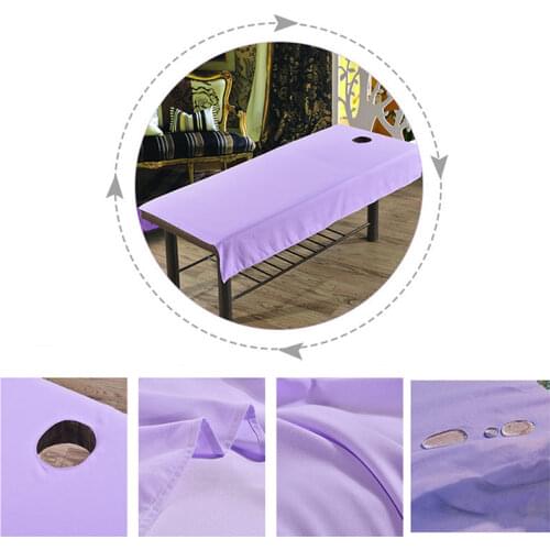 Waterproof Fabric Soft Polyester Massage Bedspread Beauty Salon SPA Waterproof and Oil-proof Bed Sheets with Breathing Holes