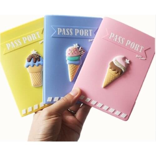 2020 New Passport Covers Cartoon Cute Pink Passport Holder Travel Accessories Bags ID Bank Card Business Holder Case For Women