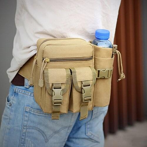 Outdoor Travel Waist Bag Men Tactical EDC Tool Bags Nylon Sports Hunting Camping Army Military Luya Fishing Hiking Waist Pack