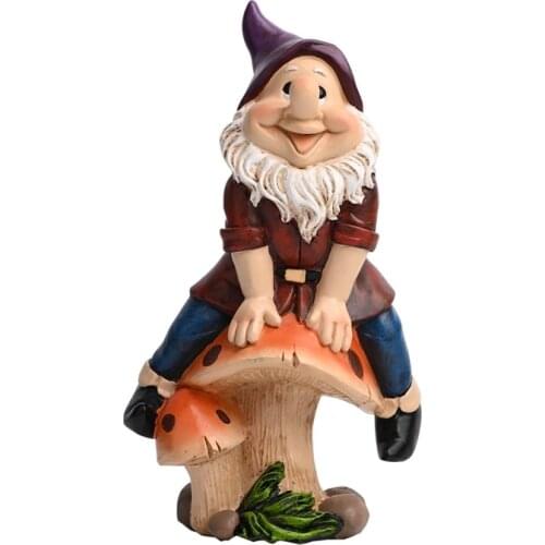 Home Decoration High-quality Garden Gnomes Statue Ornament Indoor Outdoor Lawn Decoration