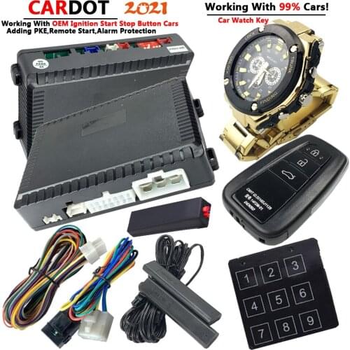 Kol Cardot Universal Remote Start Engine Security Sistem System Car Alarms Auto Lock Unlock