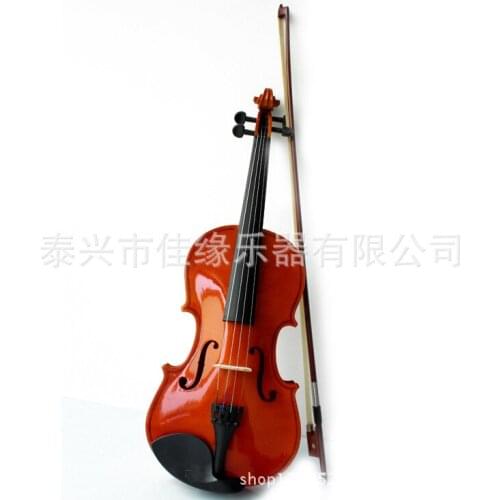 High-quality Dark Wood Material Pull The String Board Boutique Practice Violin