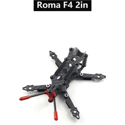 Roma F4 2in Full Carbon Fiber Frame Kit 2inch Propeller Protective Cover Guard 1104 1105 1106 1107 Motor for RC FPV Racing Drone