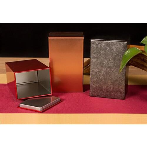 Star Packaging Metal Pencil Case Rectangular Tin Containers