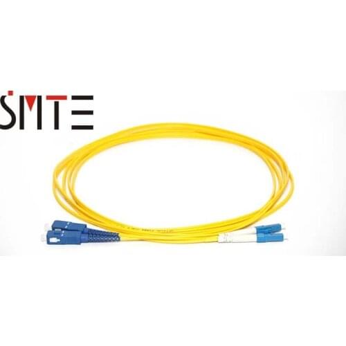 10pairs/lot SC-LC duplex patch cord SD522 LC-SC single-mode fiber cable 3 meters