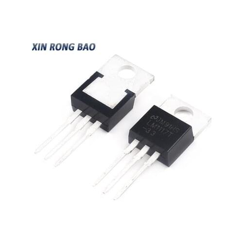 10pcs/lot New LM1117T-3.3 TO-220 LM1117-3.3 LM1117T 3.3 V LM1117T-5.0 LM1117 5V LM1117T-ADJ TO220 Low-Dropout Linear Regulator
