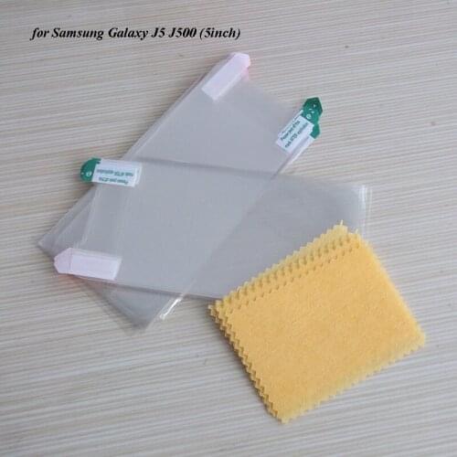 1000PCS/Lot Ultra-Clear Cell Phone Screen Protector For Samsung Galaxy J5 J500 Protective Films By DHL Fedex