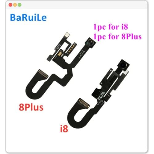 BaRuiLe 2pcs Small Front Camera Flex Cable for iPhone 8 Plus 8G 8Plus With Sensor Light Proximity Facing Cam Replacement
