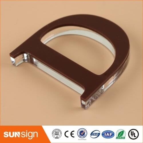 Custom coffee store sign letters acrylic letter board sign advertising signs