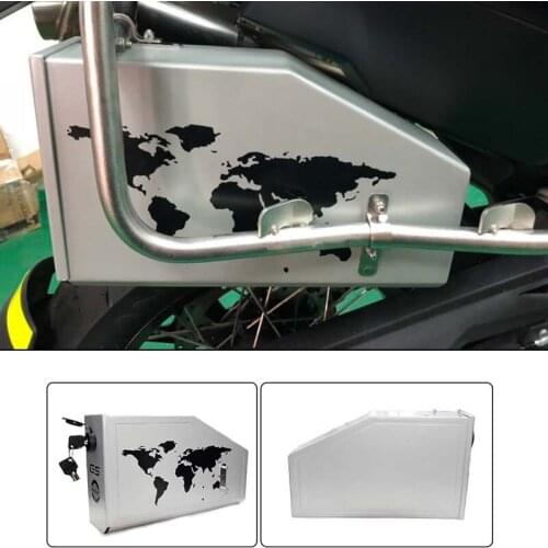 Free Shipping for BMW F700GS F800GS 2013 2014 2015 2016 2017 Motorcycle Decorative Aluminum Box Toolbox 5 Liters Brand New