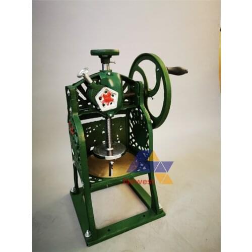 Free shipping Manual block ice crusher crushing machine, Shaved Ice Machine Commercial
