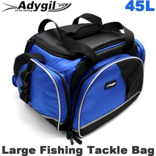 Adygil Large Fishing Tackle Bag Fishing Bag Fishing Pack