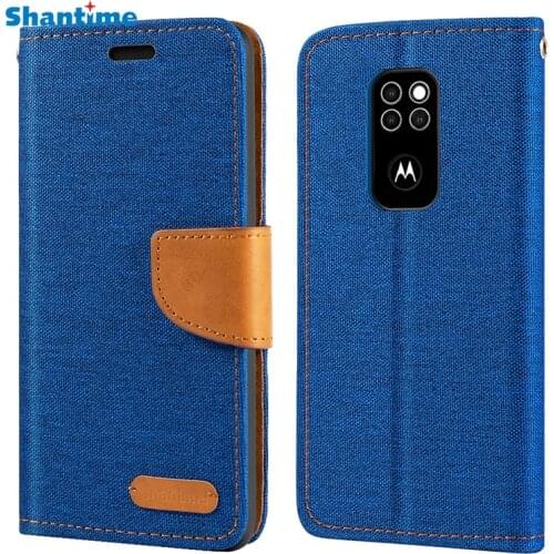 Oxford Leather Wallet Case For Motorola Defy 2021 With TPU Soft Back Cover Magnet Flip Case For Motorola Defy 2021