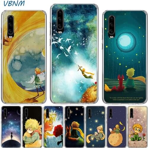 Lovely The Little Prince And Fox Case For Huawei P40 P30 P20 Mate 40 30 20 10 P10 Pro+ lite P Smart 2020 Z Plus + 2019 2018