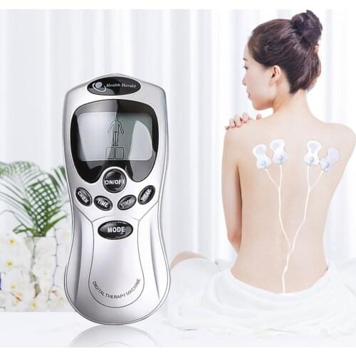 Digital Therapy Machine Electric herald Tens Muscle Stimulator Ems Acupuncture Body Massage Digital Therapy Electrostimulator